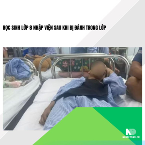 Học sinh lớp 8 nhập viện sau khi bị đánh trong lớp
