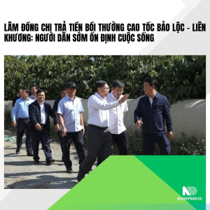 Phó Chủ tịch UBND tỉnh Lâm Đồng kiểm tra hai dự án trọng điểm tại Đinh Văn – Lâm Hà