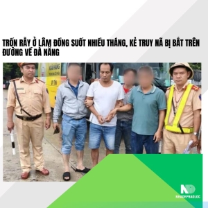 Trốn rẫy ở Lâm Đồng suốt nhiều tháng, kẻ truy nã bị bắt trên đường về Đà Nẵng