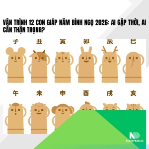 Vận trình 12 con giáp năm Bính Ngọ 2026: Ai gặp thời, ai cần thận trọng?