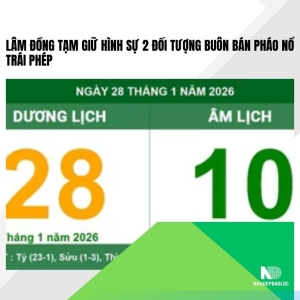 Lịch âm dương ngày 28/01/2026: Ngày Nhâm Dần cát lành, thuận khai trương và cầu tài lộc