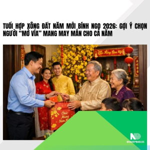 Tuổi hợp xông đất năm mới Bính Ngọ 2026: Gợi ý chọn người “mở vía” mang may mắn cho cả năm