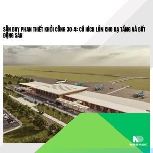Sân bay Phan Thiết khởi công 30-4: Cú hích lớn cho hạ tầng và bất động sản