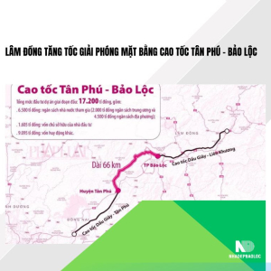 Lâm Đồng tăng tốc giải phóng mặt bằng cao tốc Tân Phú - Bảo Lộc