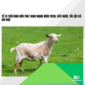 Tử vi tuổi Đinh Mùi 1967 nam mạng năm 2026: Sức khỏe, tài lộc và gia đạo