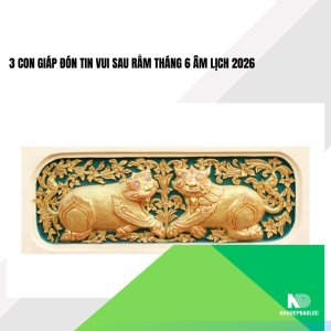  3 Con Giáp Đón Tin Vui Sau Rằm Tháng 6 Âm Lịch 2026