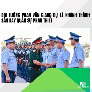 Khánh thành sân bay quân sự Phan Thiết: Động lực phát triển vùng