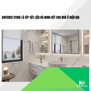 Sintered Stone là gì? Vật liệu đá nung kết cho nhà ở hiện đại
