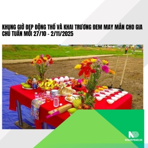 Khung giờ đẹp động thổ và khai trương đem may mắn cho gia chủ tuần mới 27/10 – 2/11/2025