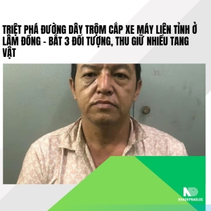 Triệt phá đường dây trộm cắp xe máy liên tỉnh ở Lâm Đồng – Bắt 3 đối tượng, thu giữ nhiều tang vật