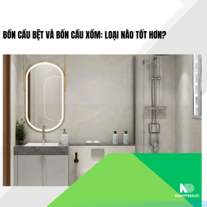 Bồn cầu bệt và bồn cầu xổm: Loại nào tốt hơn cho sức khỏe và sinh hoạt?