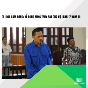 Di Linh, Lâm Đồng: Kẻ dùng súng truy sát cha vợ lãnh 17 năm tù