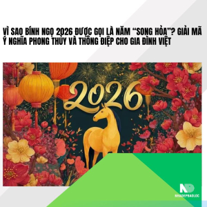 Vì sao năm Bính Ngọ 2026 được gọi là “Song Hỏa”? Giải mã ý nghĩa phong thủy